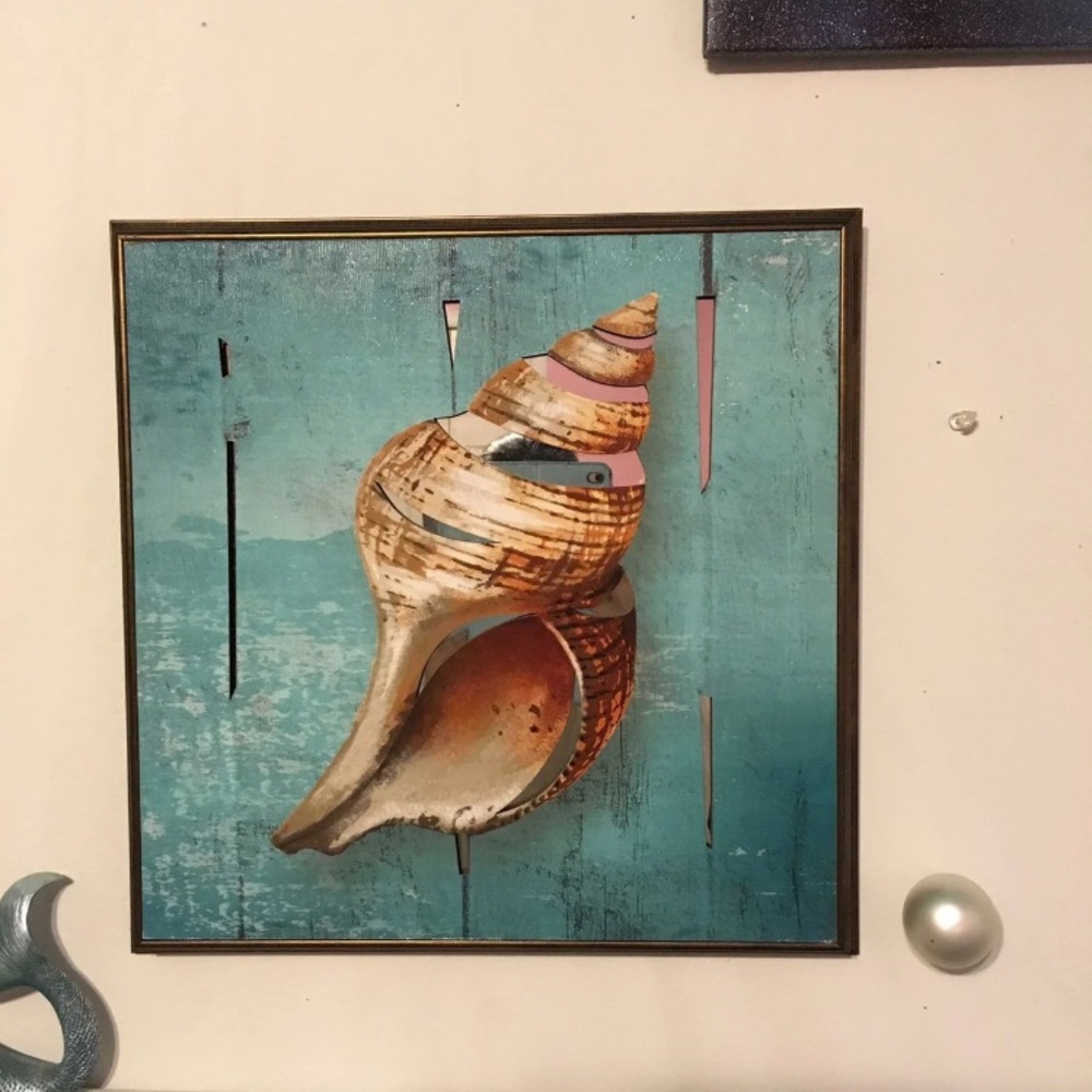Seashell Mirror Frame